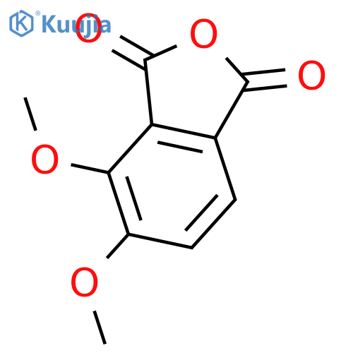 1,3-Isobenzofurandione,4,5-dimethoxy- structure