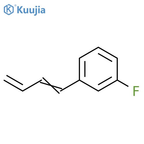 Benzene,1-(1,3-butadien-1-yl)-3-fluoro- structure