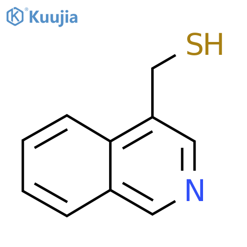 (isoquinolin-4-yl)methanethiol structure