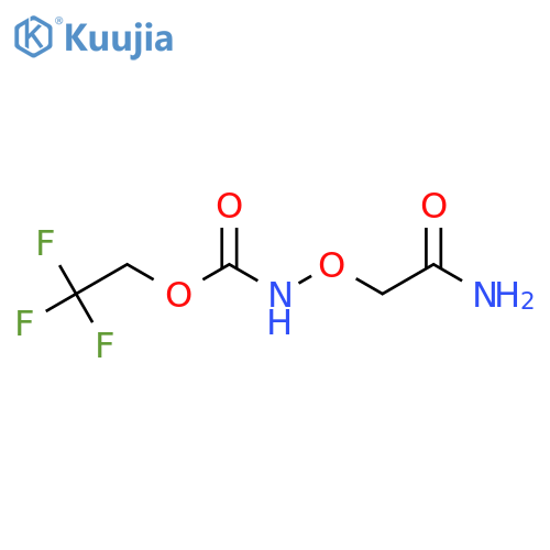 2,2,2-trifluoroethyl N-(carbamoylmethoxy)carbamate structure