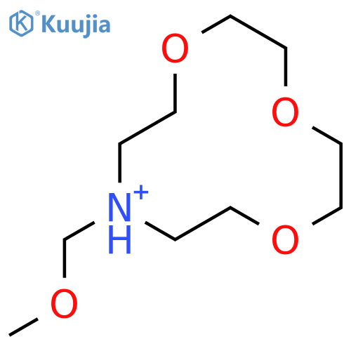 1,4,7-Trioxa-10-azacyclododecane,10-(methoxymethyl)- structure