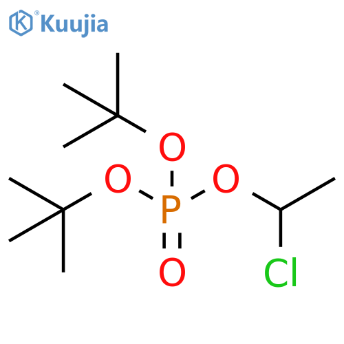 ditert-butyl 1-chloroethyl phosphate structure