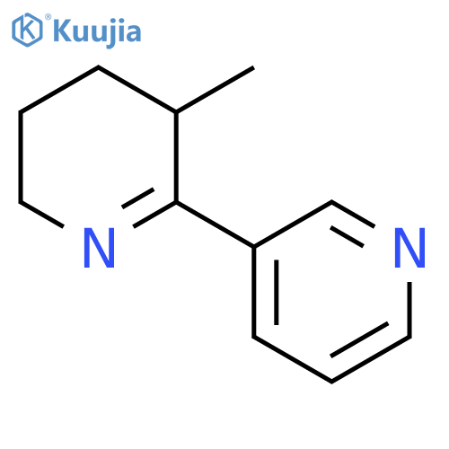 2,3'-Bipyridine, 3,4,5,6-tetrahydro-3-methyl- structure