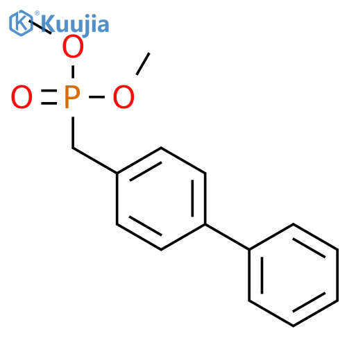 Phosphonic acid, ([1,1'-biphenyl]-4-ylmethyl)-, dimethyl ester structure