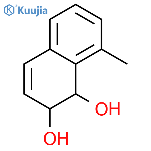 1,2-Naphthalenediol,1,2-dihydro-8-methyl-, (1R,2S)-rel- structure