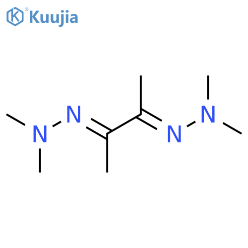 2,3-Butanedione, bis(dimethylhydrazone) structure