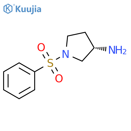 (3S)-1-(benzenesulfonyl)pyrrolidin-3-amine structure