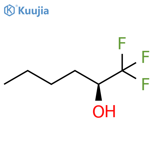 (2S)-1,1,1-trifluorohexan-2-ol structure