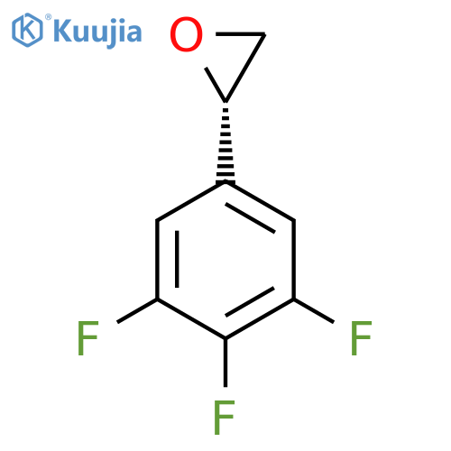(2S)-2-(3,4,5-trifluorophenyl)oxirane structure