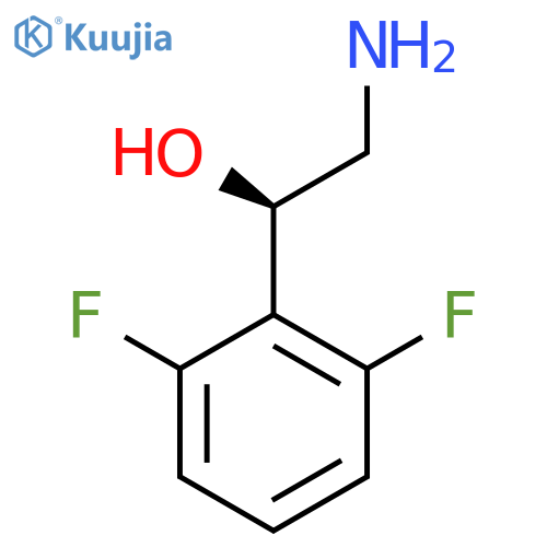 (1R)-2-Amino-1-(2,6-difluorophenyl)ethan-1-ol structure