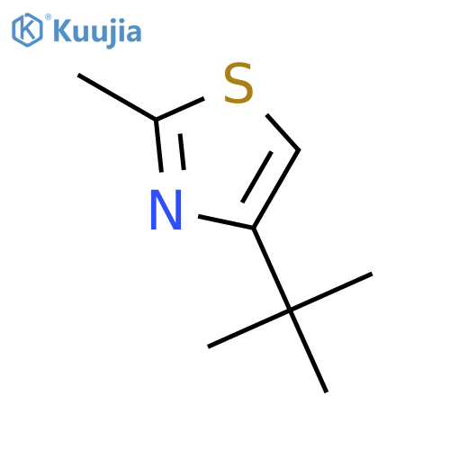 4-TERT-BUTYL-2-METHYLTHIAZOLE structure