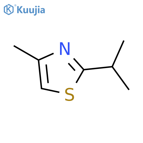 2-Isopropyl-4-methylthiazole structure