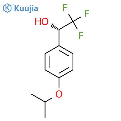 (1S)-2,2,2-trifluoro-1-4-(propan-2-yloxy)phenylethan-1-ol structure