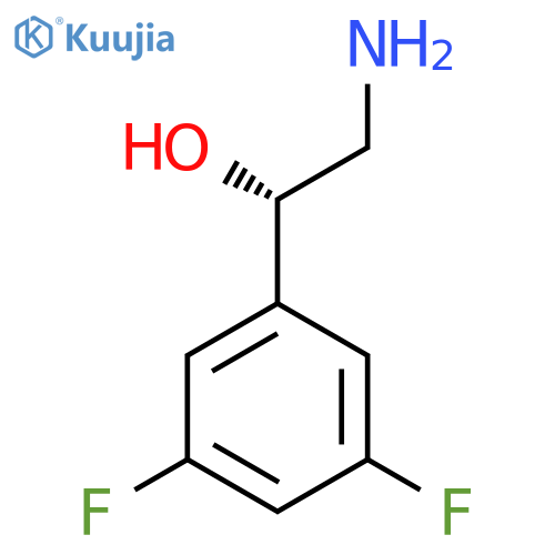 (1S)-2-Amino-1-(3,5-difluorophenyl)ethan-1-ol structure