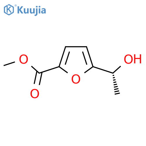 methyl 5-(1R)-1-hydroxyethylfuran-2-carboxylate structure