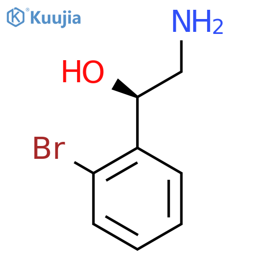 (1R)-2-amino-1-(2-bromophenyl)ethan-1-ol structure