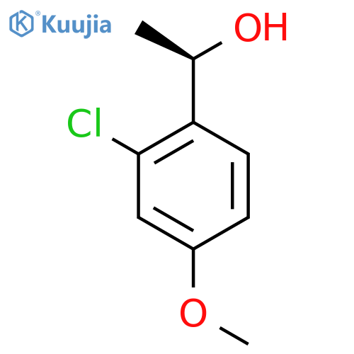 (1R)-1-(2-chloro-4-methoxyphenyl)ethan-1-ol structure