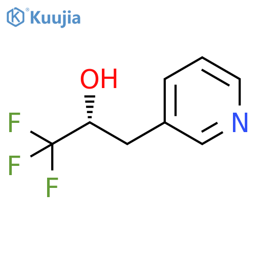 3-Pyridineethanol, a-(trifluoromethyl)-, (aR)- structure