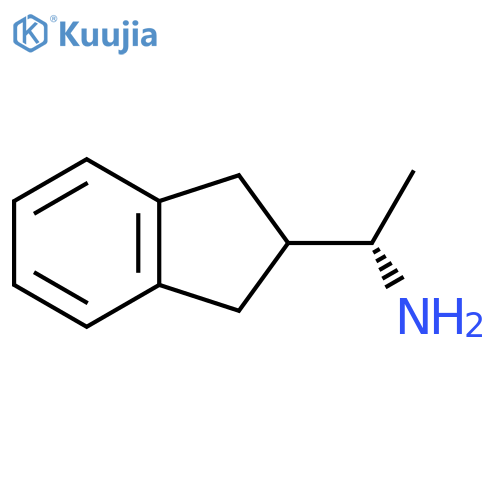 (1S)-1-(2,3-dihydro-1H-inden-2-yl)ethan-1-amine structure