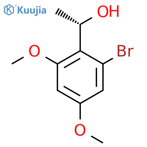 (1S)-1-(2-bromo-4,6-dimethoxyphenyl)ethan-1-ol structure