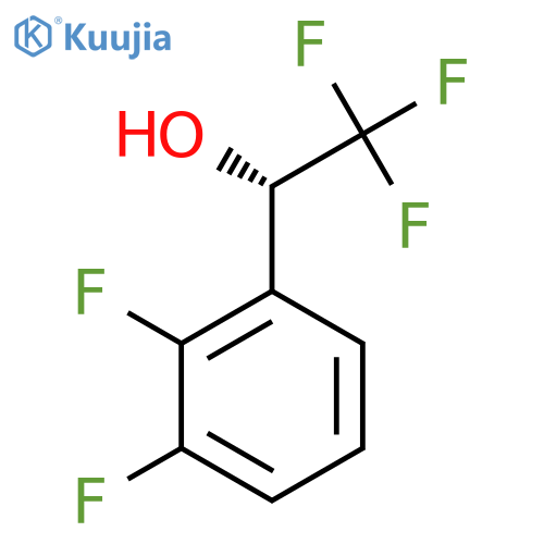 (1S)-1-(2,3-difluorophenyl)-2,2,2-trifluoroethan-1-ol structure