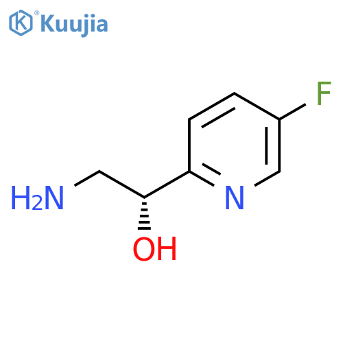 (1R)-2-amino-1-(5-fluoropyridin-2-yl)ethan-1-ol structure