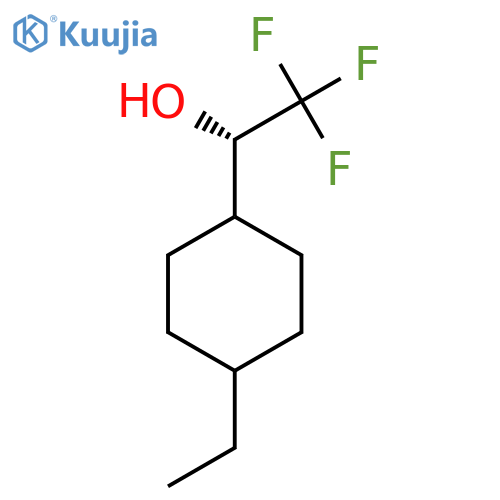(1S)-1-(4-ethylcyclohexyl)-2,2,2-trifluoroethan-1-ol structure