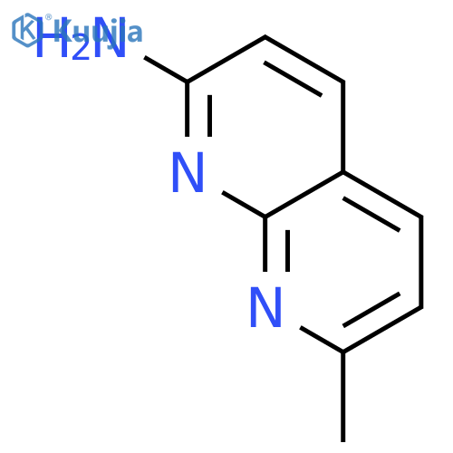 7-Methyl-1,8-naphthyridin-2-amine structure