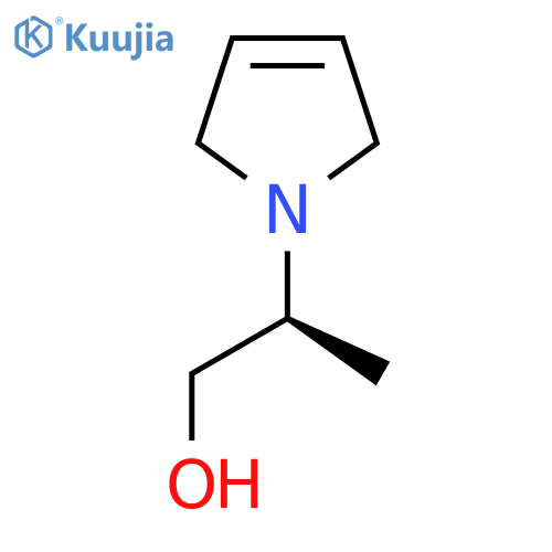 (2S)-2-(2,5-dihydro-1H-pyrrol-1-yl)propan-1-ol structure