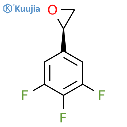 (2R)-2-(3,4,5-trifluorophenyl)oxirane structure