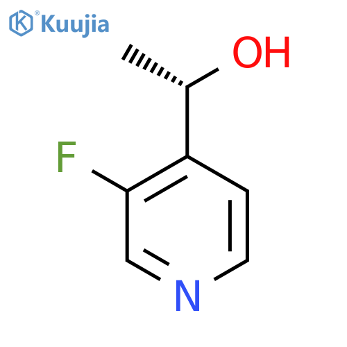 (1S)-1-(3-fluoropyridin-4-yl)ethan-1-ol structure
