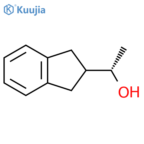 (1S)-1-(2,3-dihydro-1H-inden-2-yl)ethan-1-ol structure