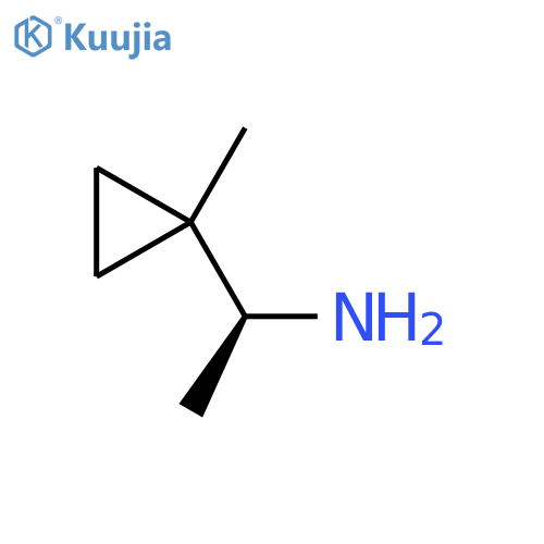 (1S)-1-(1-methylcyclopropyl)ethan-1-amine structure