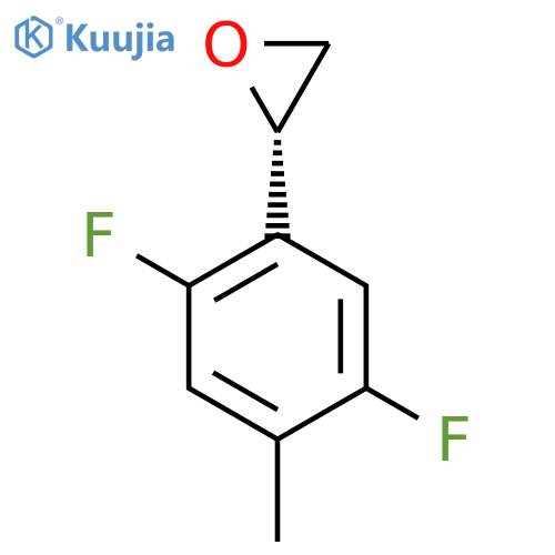 (2S)-2-(2,5-difluoro-4-methylphenyl)oxirane structure