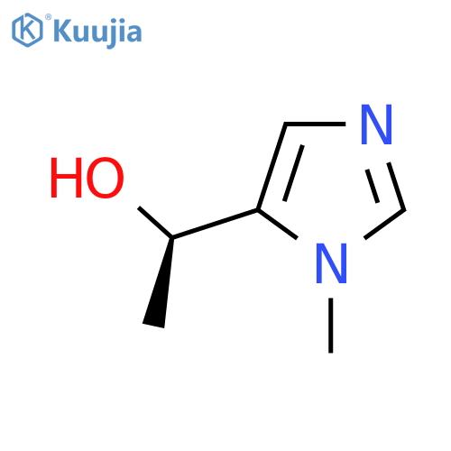 (1R)-1-(1-methyl-1H-imidazol-5-yl)ethan-1-ol structure