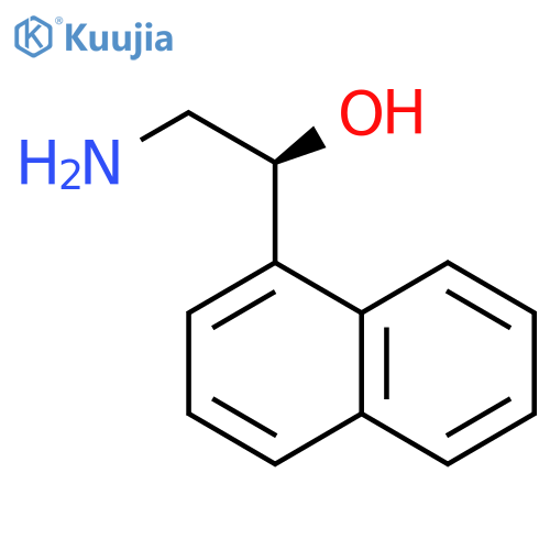 (1S)-2-amino-1-(naphthalen-1-yl)ethan-1-ol structure