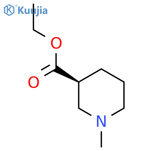 (S)-ethyl 1-methylpiperidine-3-carboxylate structure