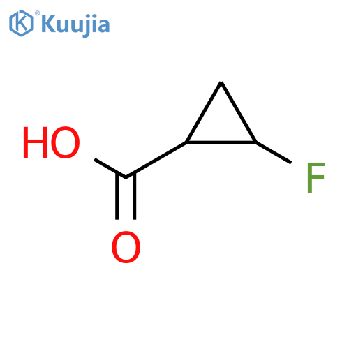 2-fluorocyclopropane-1-carboxylic acid structure