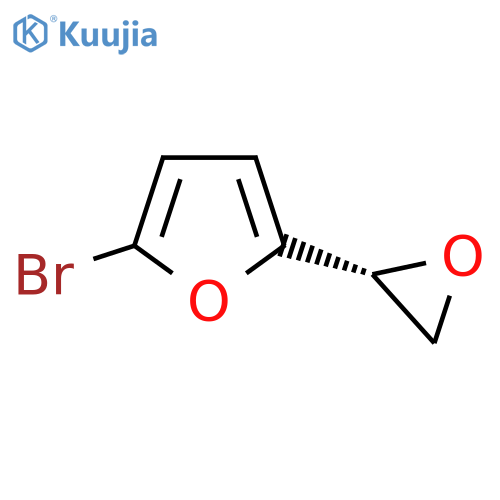 2-bromo-5-(2R)-oxiran-2-ylfuran structure
