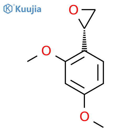(2S)-2-(2,4-dimethoxyphenyl)oxirane structure