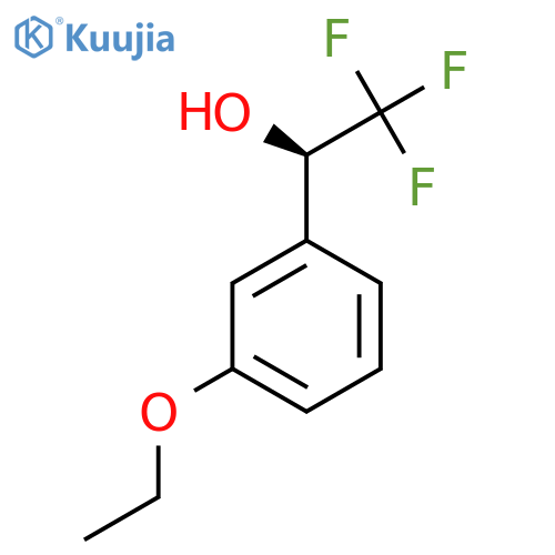 (1R)-1-(3-ethoxyphenyl)-2,2,2-trifluoroethan-1-ol structure