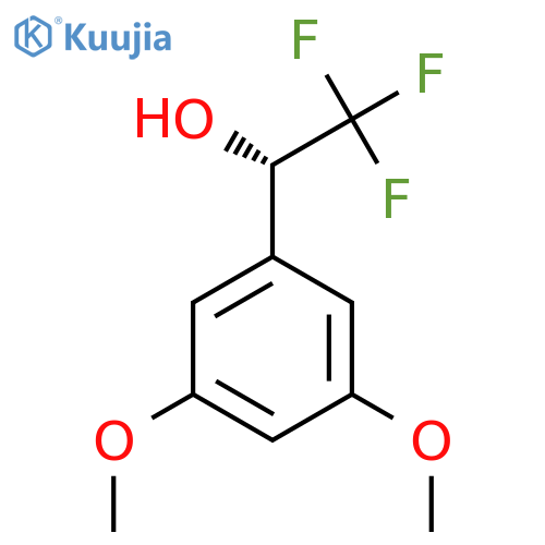 (1S)-1-(3,5-dimethoxyphenyl)-2,2,2-trifluoroethan-1-ol structure