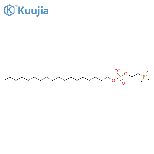 Octadecylphosphophosphoniumcholine structure