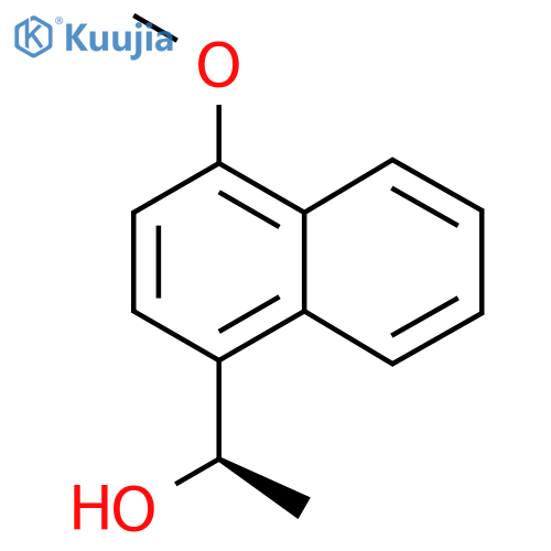 (1R)-1-(4-methoxynaphthalen-1-yl)ethan-1-ol structure