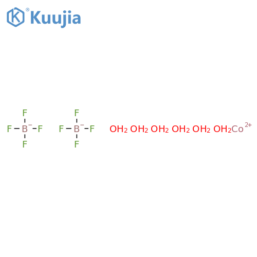 Cobalt Tetrafluoro-borate Hexahydrate structure