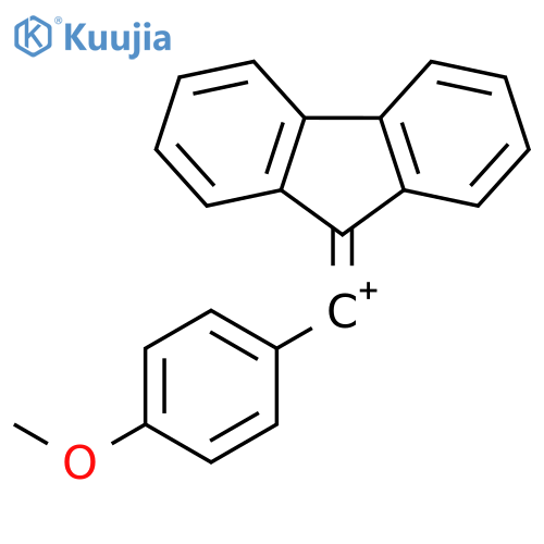 Methylium, 9H-fluoren-9-ylidene(4-methoxyphenyl)- structure