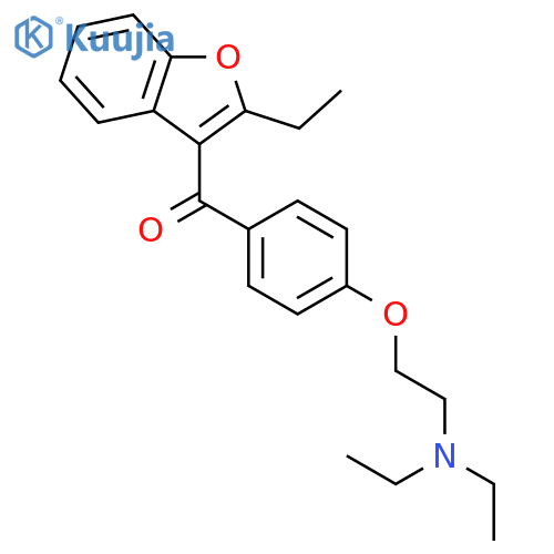 Etabenzarone structure