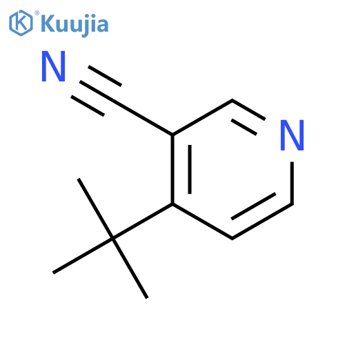 4-tert-Butyl-nicotinonitrile structure
