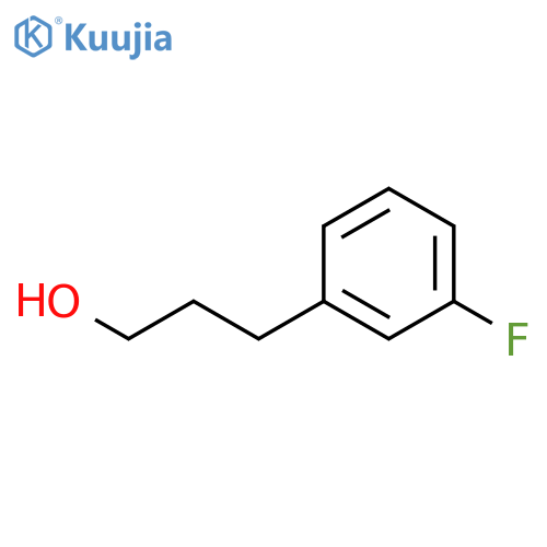 3-(3-Fluorophenyl)propan-1-ol structure