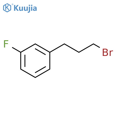 1-(3-BroMopropyl)-3-fluorobenzene structure